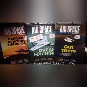 3 AIR SPACE MAGAZINES GOOD CONDITION